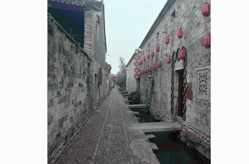 逃离废弃的建筑